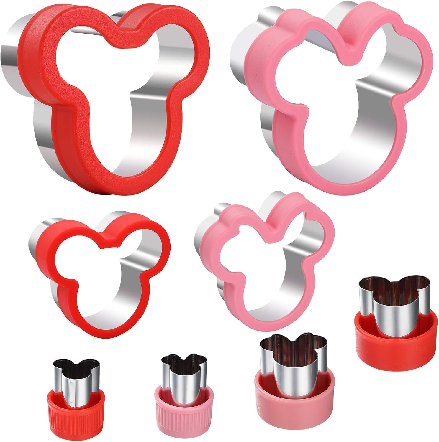 Cookie Mold for Homemade Treats - Stainless Steel Cookie Cutter molds for Kids Suitable for Cakes Sandwiches Vegetables Fruits and Cookies (Assorted Sizes)