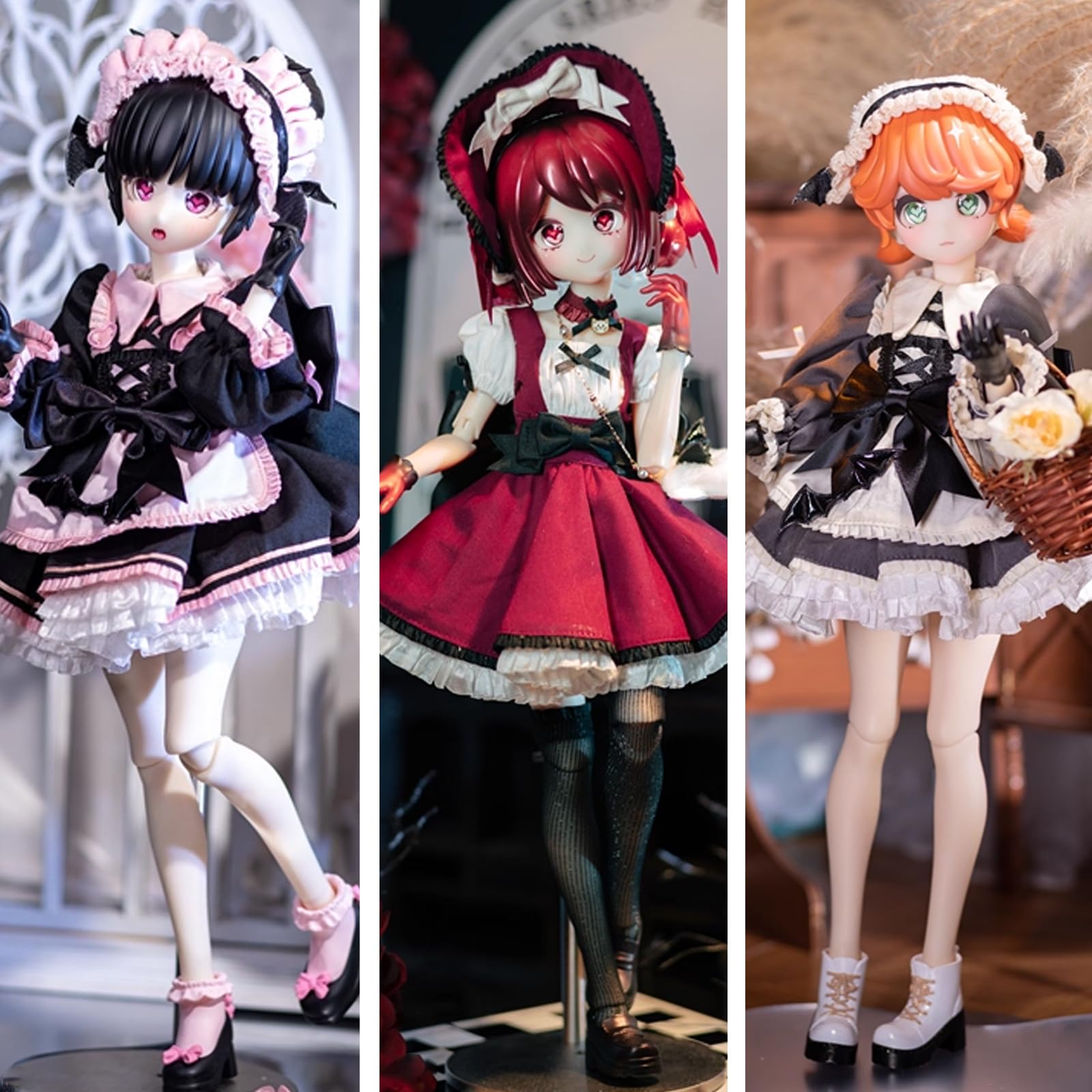 ふわりん☺︎︎❤︎さま専用　dayuanbao風doll・ブライスアウトフィット Amazon | Bahomu ブラインドドール UFdoll 茶飲PLUSシリーズ BJD 可動
