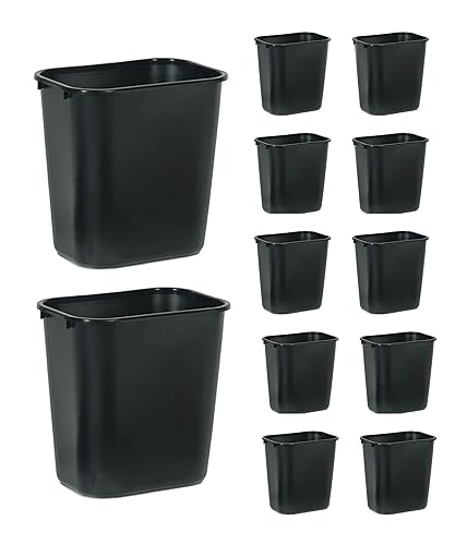 Rubbermaid Commercial Products - Basurero de escritorio de resina plástica
