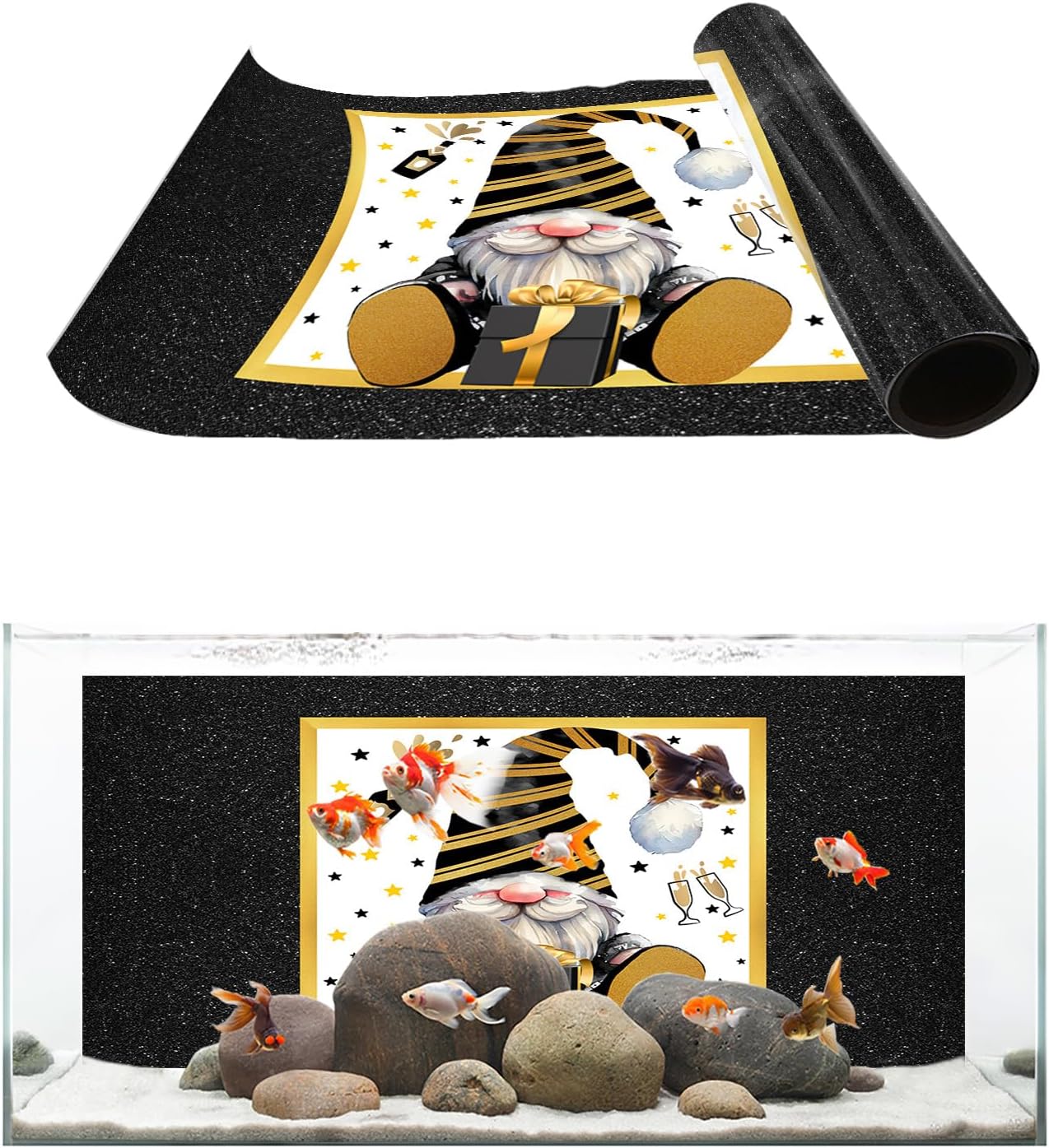 Amazon.com : Graduation Party Fish Tank Stickers PVC Aquarium ...