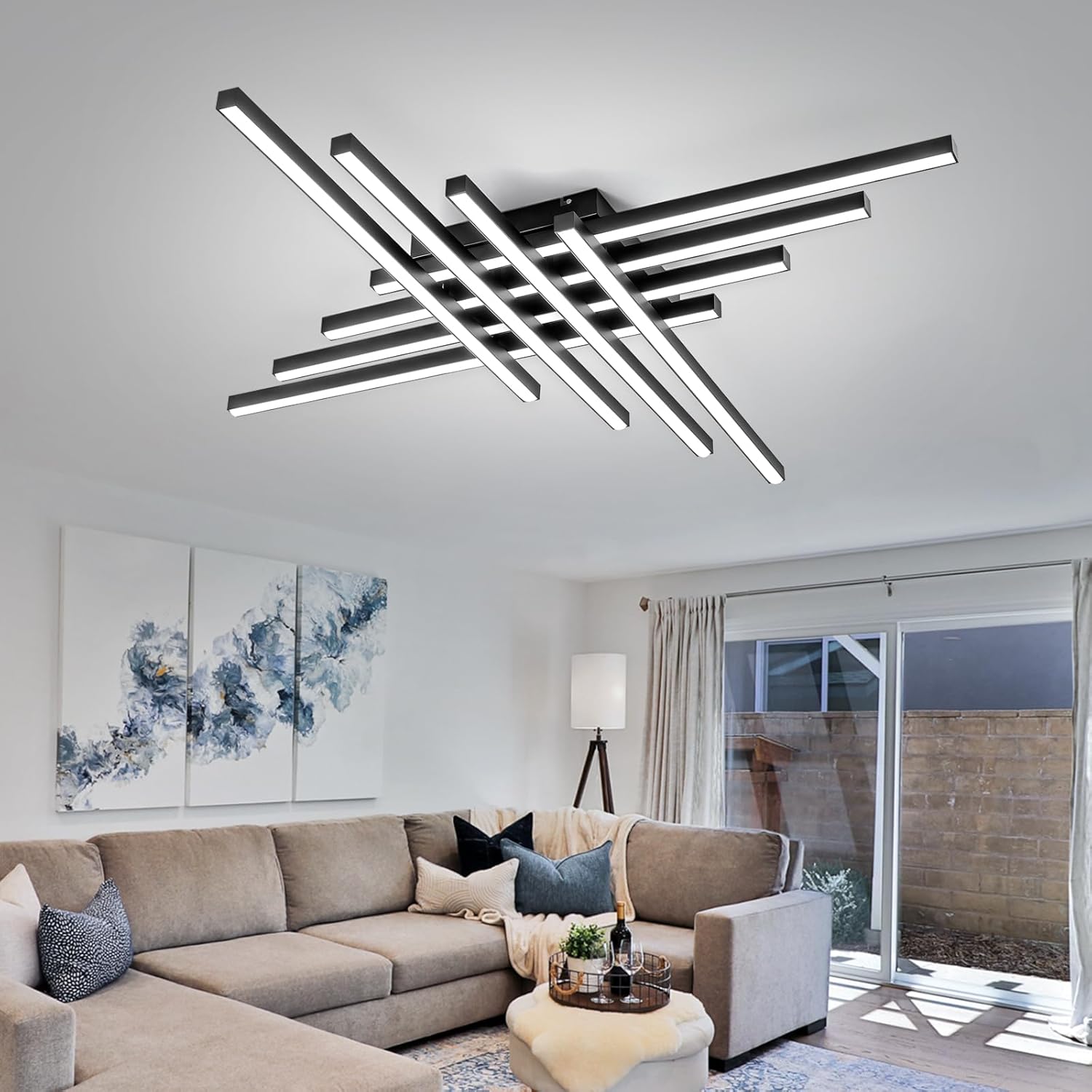 ‎JAYMP Modern Ceiling Light with Remote