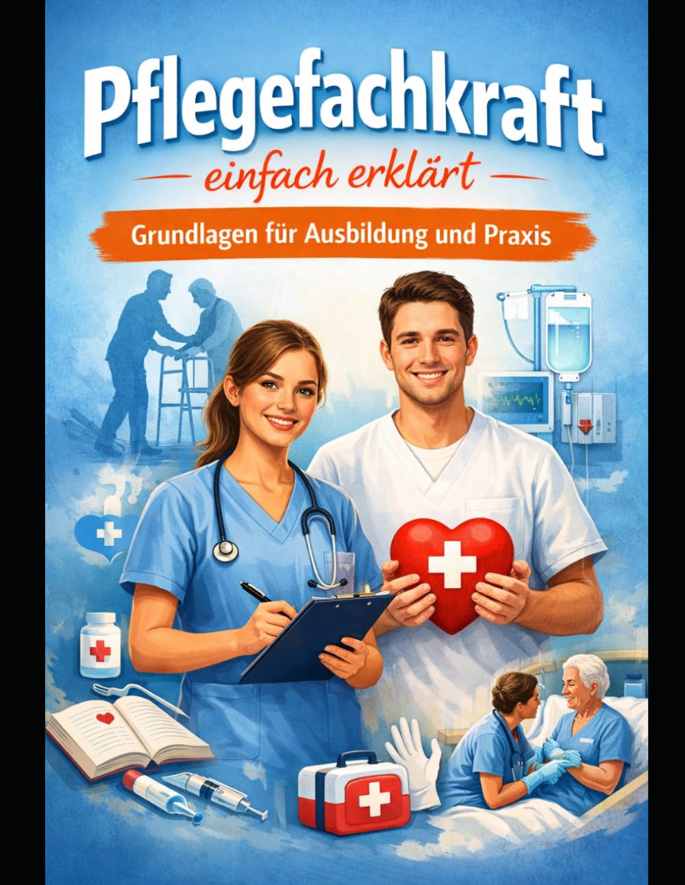 Pflegefachkraft - einfach erklärt: Grundlagen für Ausbildung und Praxis (Einfach Lernen - Pflegeausbildung)