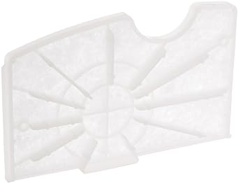 Janitized JAN-IVF215 Foam Premium Replacement Commercial Vacuum Filter, for Karcher/Tornado, NSS Marshall and Pacer Upright Vacuum Safety Filter Case of 72