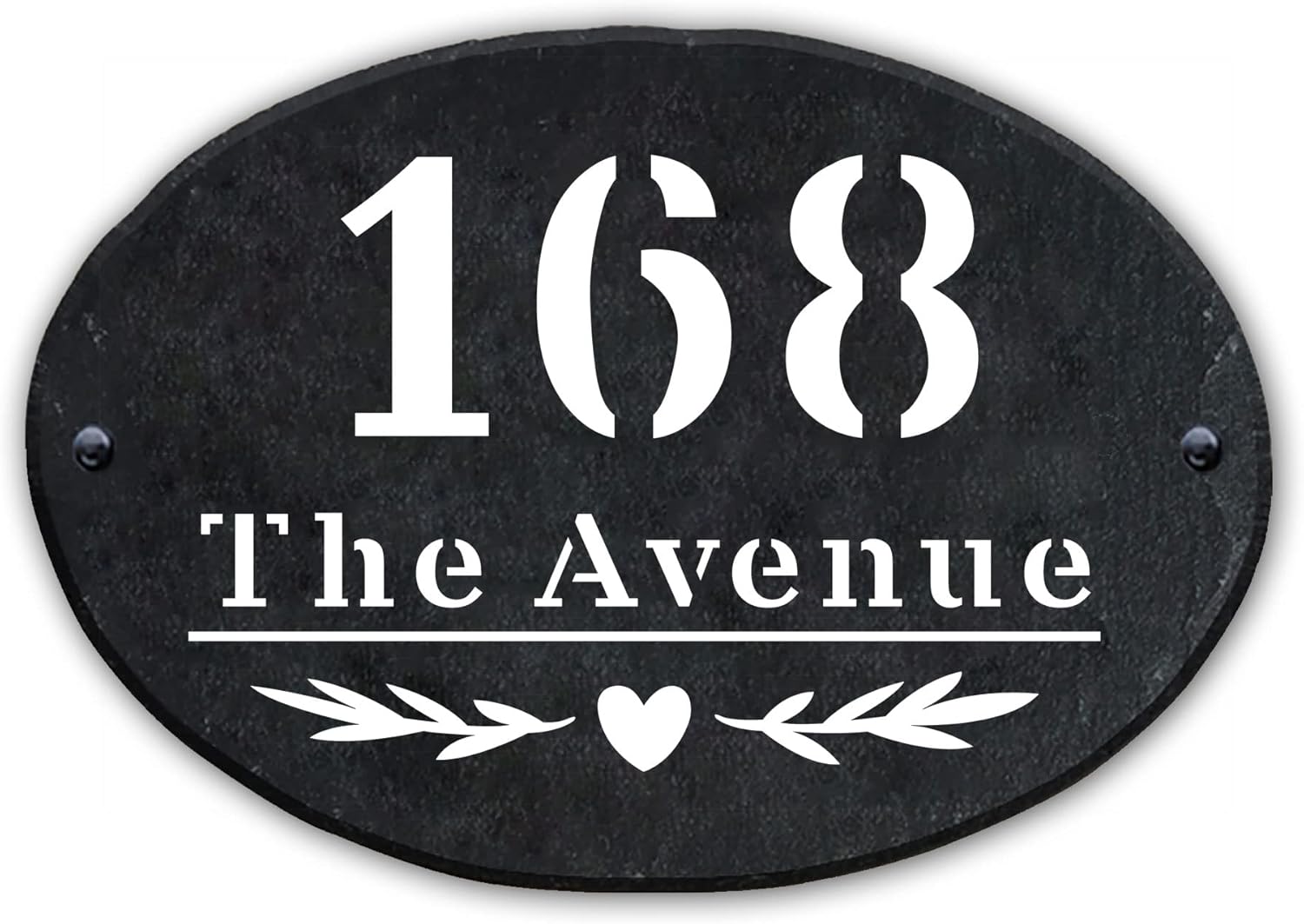House Numbers Plaques Personalised Door Numbers Plaques Slate House