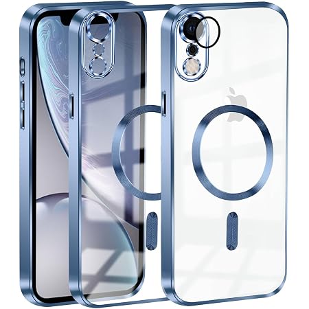 Coque Transparente 360° Bleue Silicone Pour IPhone 11 - Protection Antichoc Compatible MagSafe - Odeydo