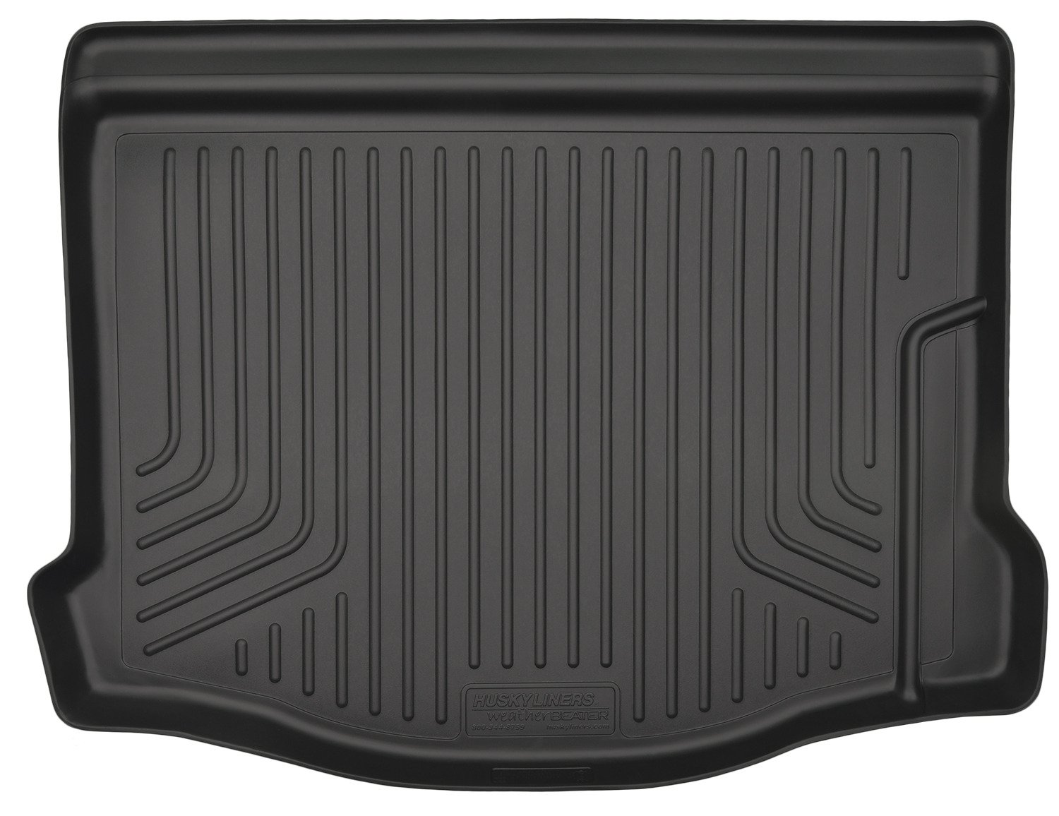 Husky Liners Weatherbeater Trunk Liner | Fits 2012-2017 Ford Focus Hatchback; 2018 Ford Focus Sedan | 1-pc Black - 43051