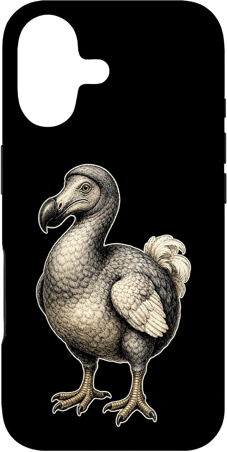 Bird Watching Dodo Funny Extinct Species Badge Case for iPhone 17