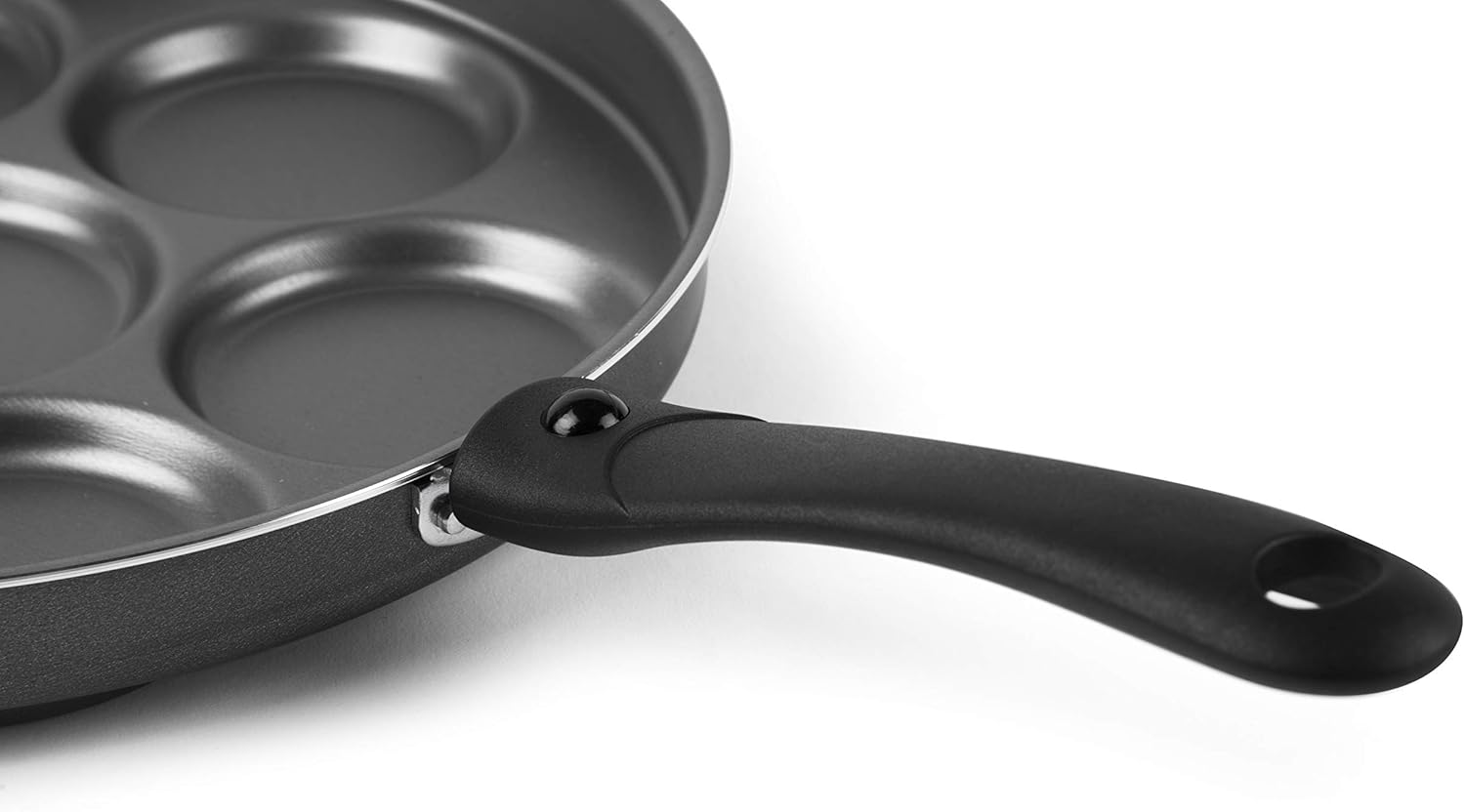 Excelsa Pan 7 Compartments for Pancake/Crepes, Aluminium