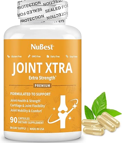 Miniatura 2 de Suplemento de apoyo avanzado Joint Xtra - Fórmula de fuerza articular con glucosamina, condroitina, cúrcuma, MSM y boswellia para la salud de las
