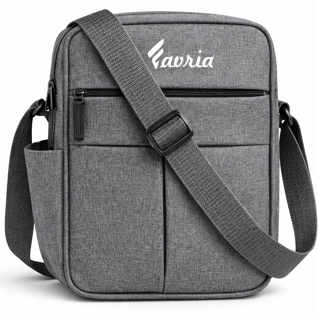 Sling Bag for Men and Women – Cross Body Side Shoulder Bag for Travel, Office & College | Water Resistant Nylon, Adjustable Strap, Multiple Pockets-image-38