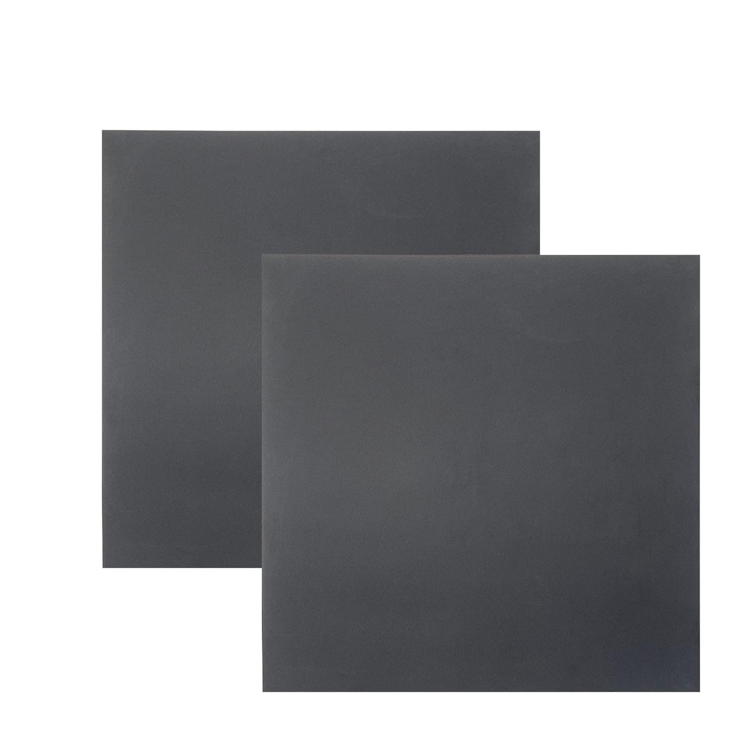 Yatokis Black Acrylic Sheets 12 x 12 x 0.08" 2Pack ABS