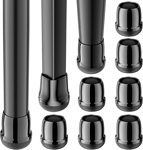 16 protectores de suelo para patas de silla, redondos, de silicona, para suelos de madera dura, almohadillas de muebles con parte inferior de