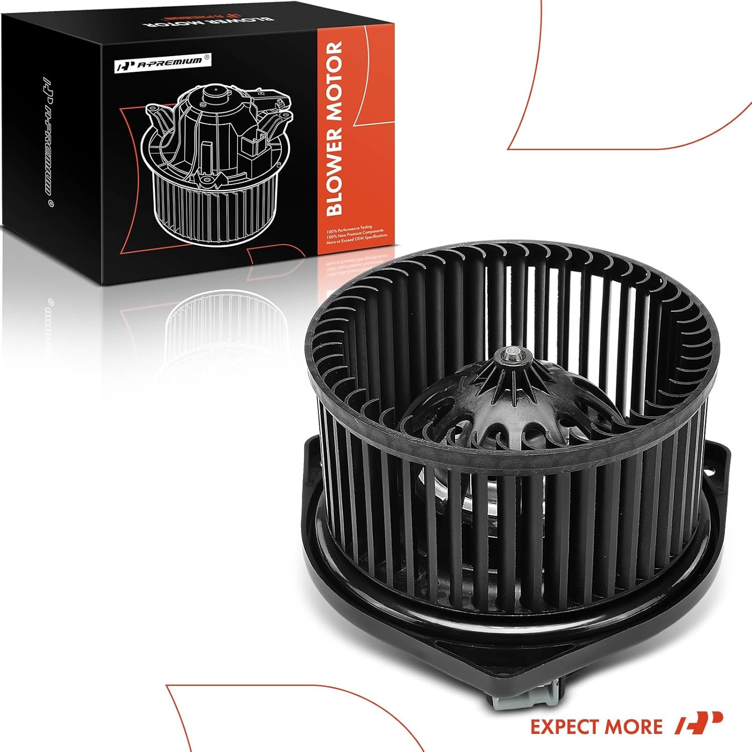 A-Premium Front HVAC Heater Blower Motor Compatible with Nissan Frontier 1998-1999, Sentra 1995-1999, 200SX 1995-1998 - Replace# 27220-4B000, 272204B000