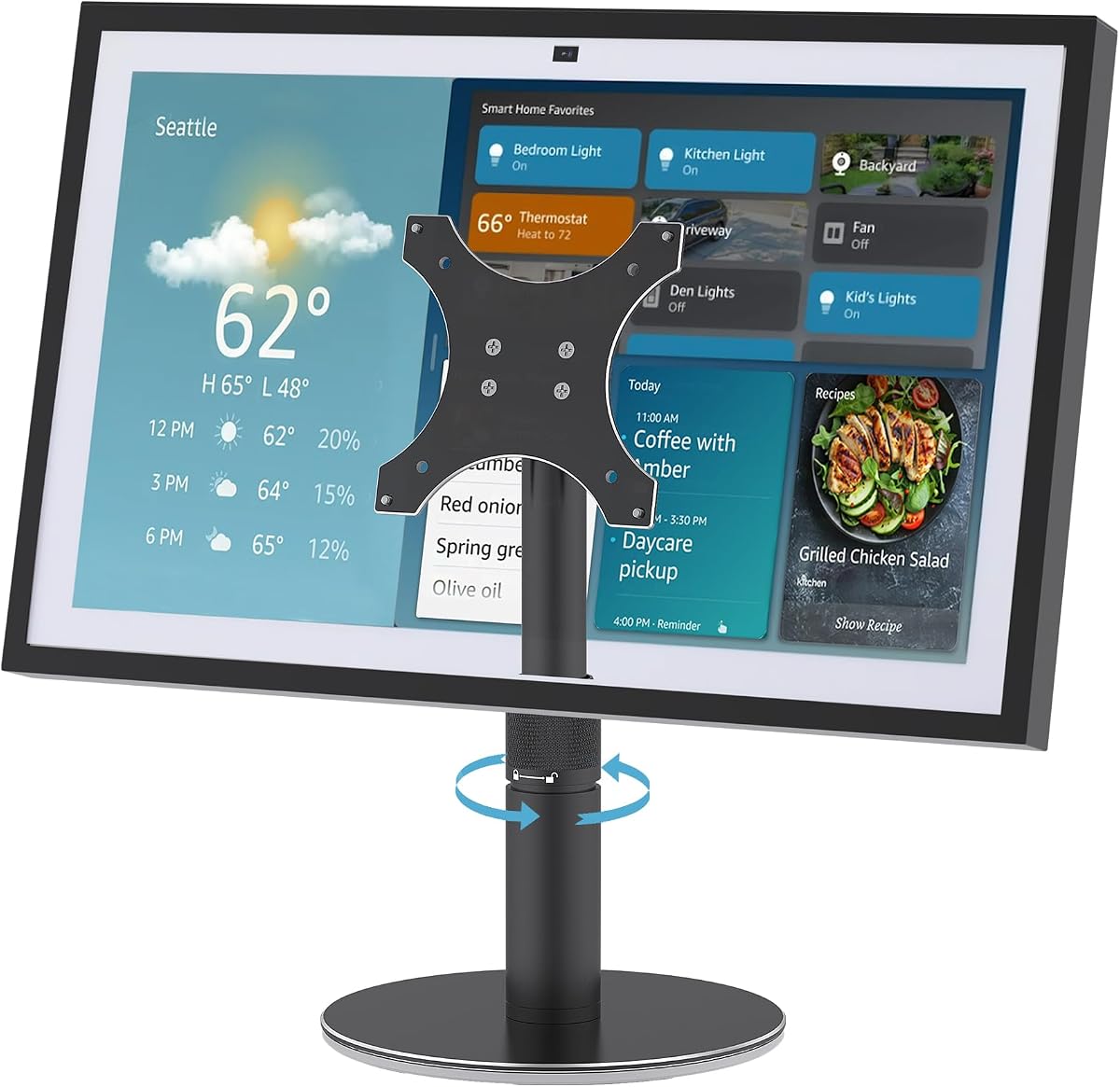 Almoz Desk Stand for Echo Show 21/Echo Show 15