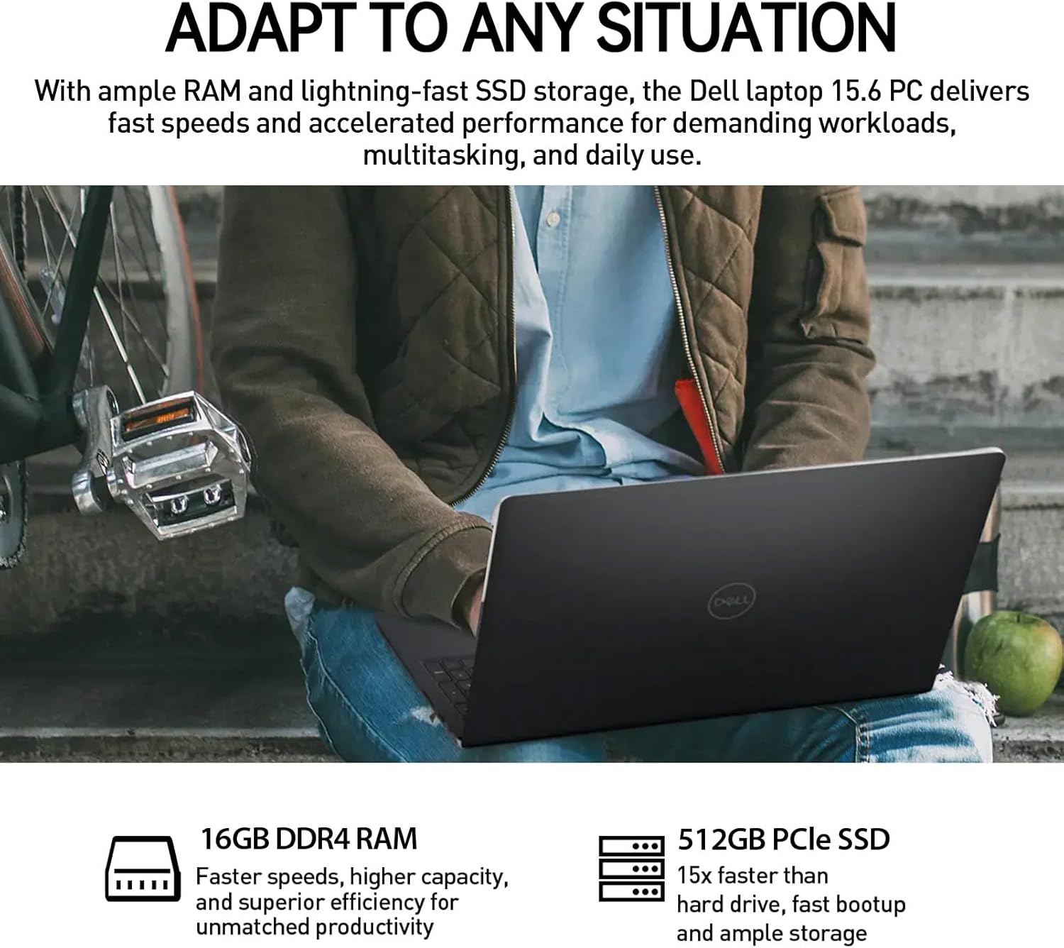 Dell Inspiron 15 3000 Touchscreen Laptop Computer, 15.6" FHD IPS Touch Screen Business Laptop PC, 13th Gen Intel Core i5 (10-Cores), Windows 11 Pro | 10-Key | 16GB RAM 512GB SSD