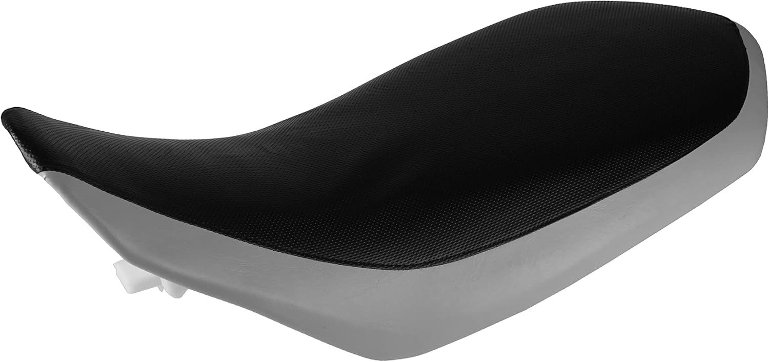 Caltric Complete Seat Compatible with Yamaha Raptor 700 YFM700R 2007 2008 2009 Black Gray