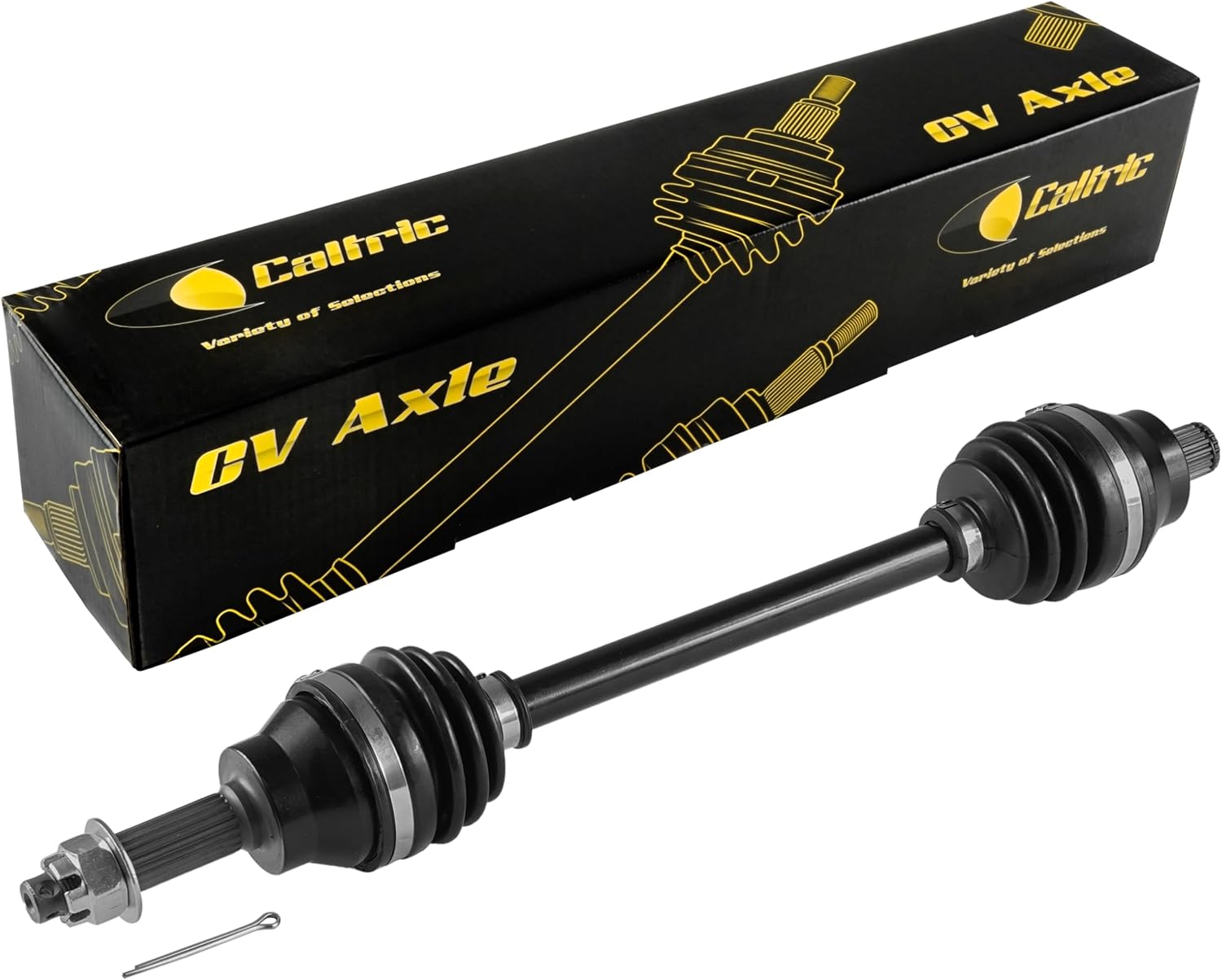Caltric Rear Right Complete Cv Joint Axles Compatible with Polaris Hawkeye 300 2X4 4X4 2006 2007 2008 2009 2010 2011
