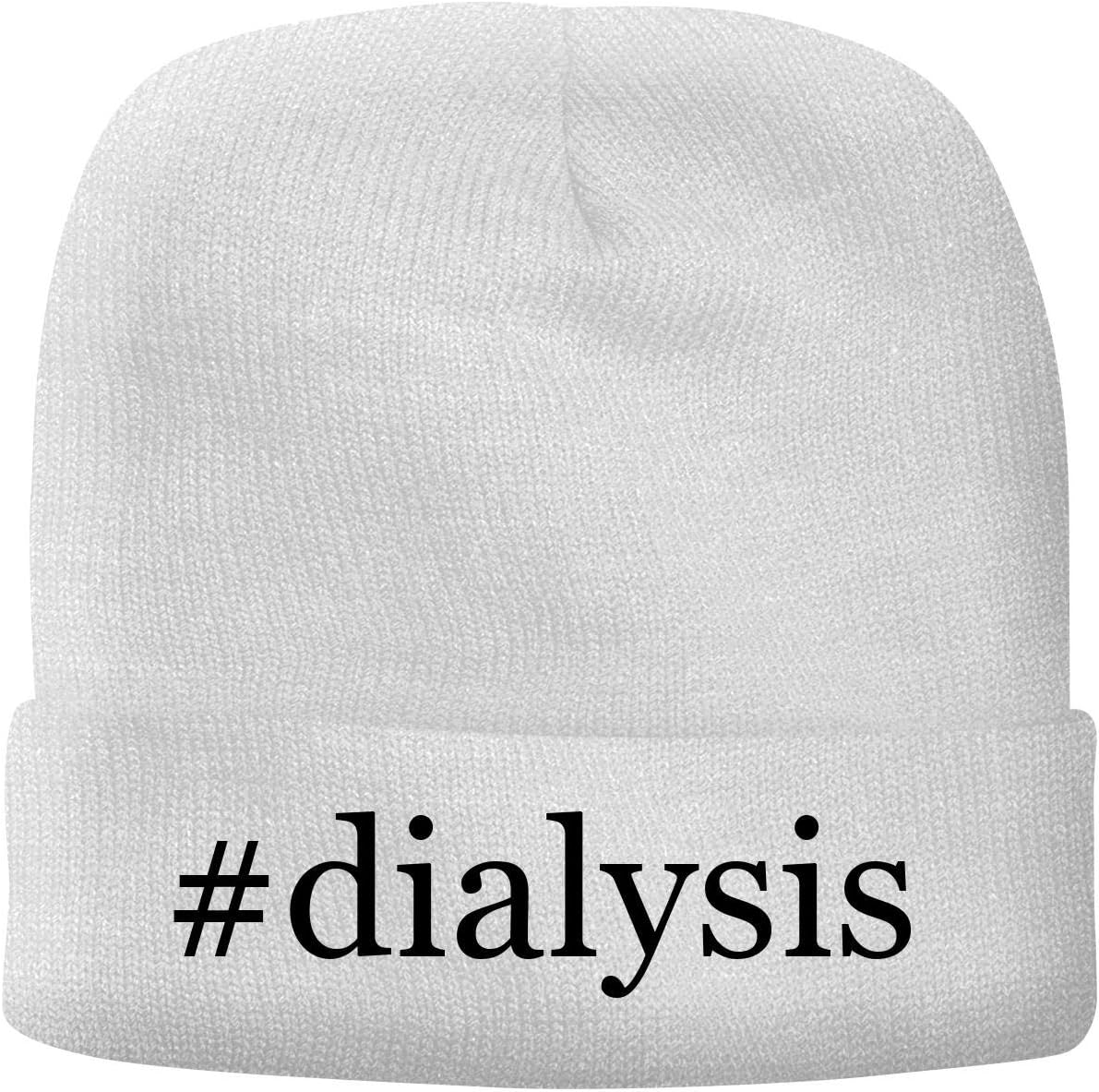 BH Cool Designs #Dialysis - Men's Hashtag Soft & Comfortable Beanie Hat Cap