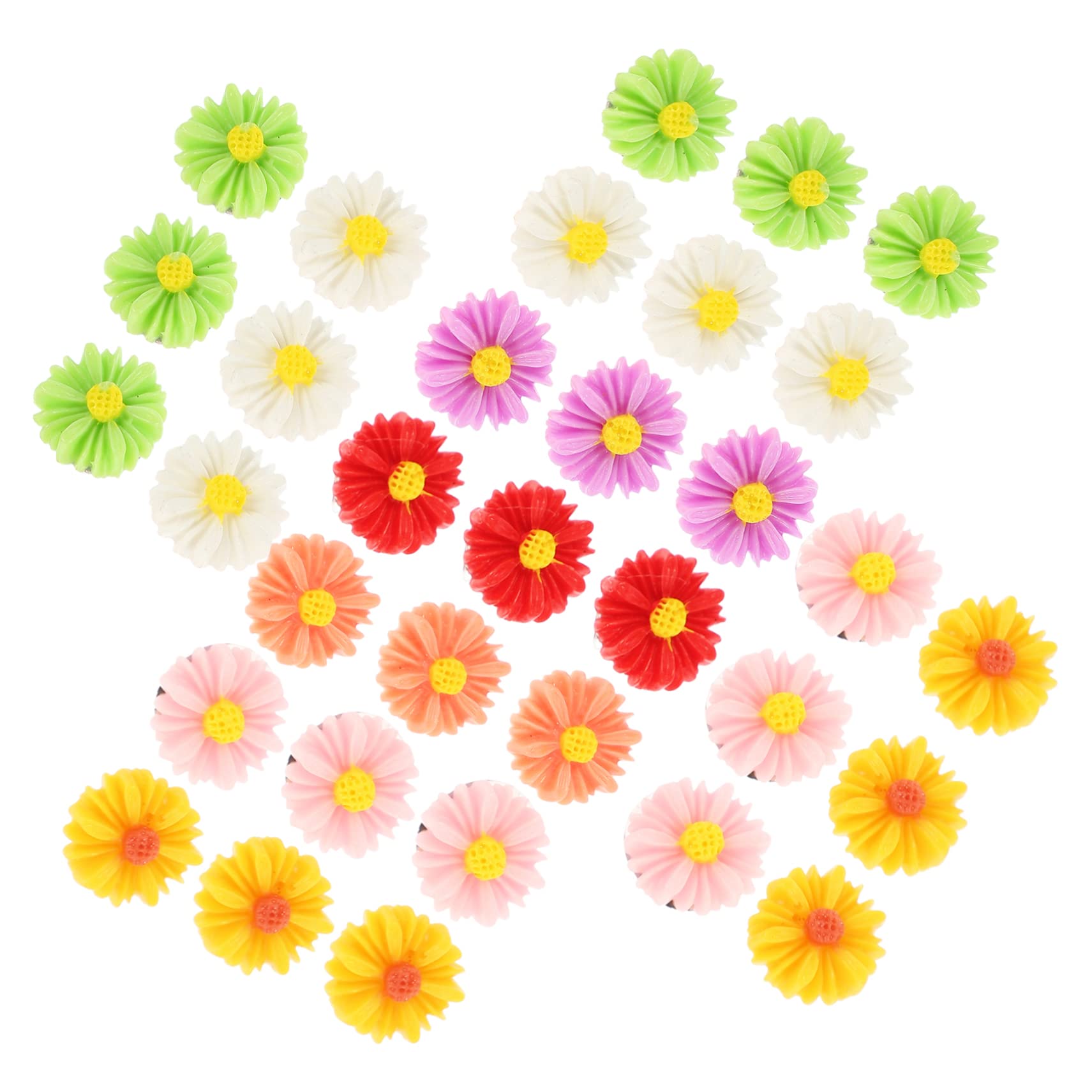 Operitacx 180stücke Bunte Daisy Pushpins Kreative Daumenstecker Für Pinnwände Für Kunst Und Handwerk Leicht Und Praktisch Für Geografieunterricht Und Fotoanzeigen