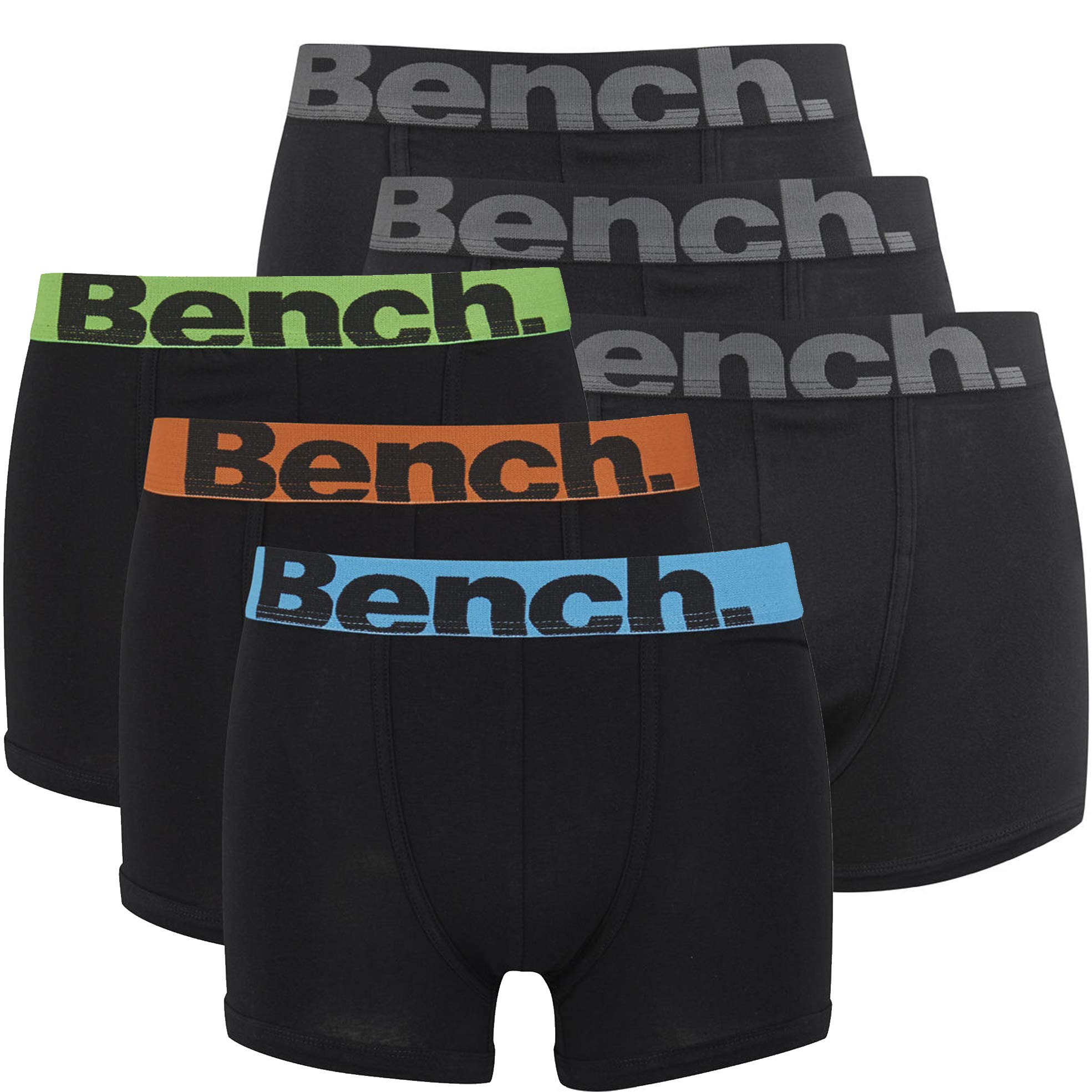 Boxers Men's Various Bench Deluxe Quality Shorts/Trunks Assorted 6 Pack (Colours May Vary) (L)