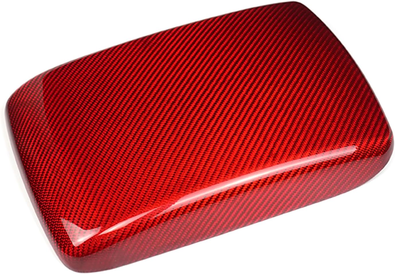 Interior Armrest Box Cover Trim for Subaru WRX 2022-2025 Dry Carbon Fiber