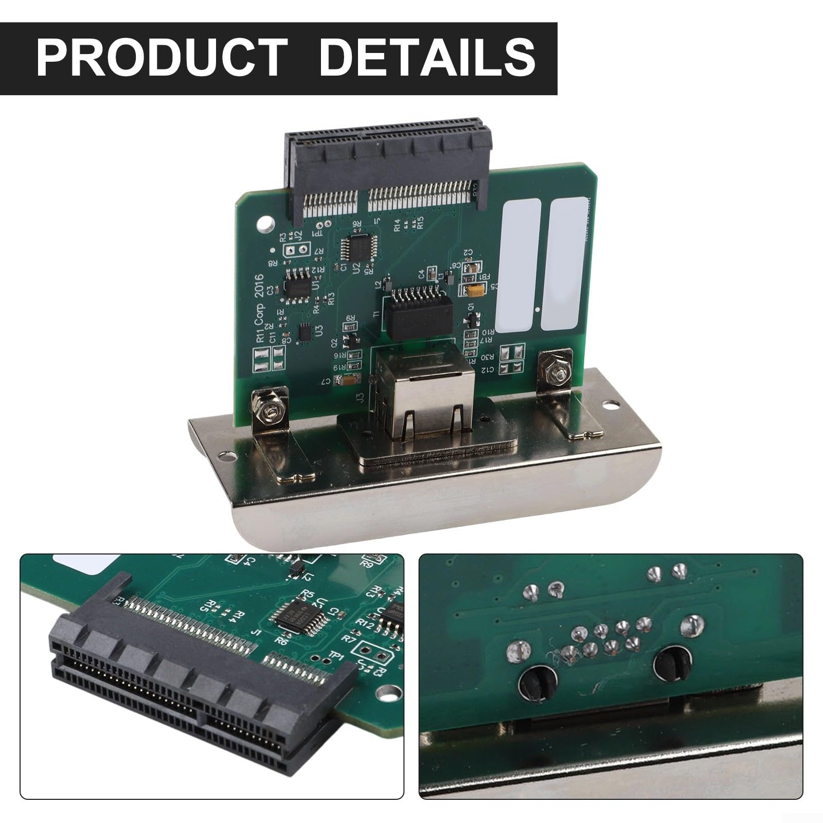 Adattatore LAN Interno per Stampanti per zebra ZT210 ZT220 ZT230 Scheda di Rete Ethernet Ricambio P1038204-01 Ufficio
