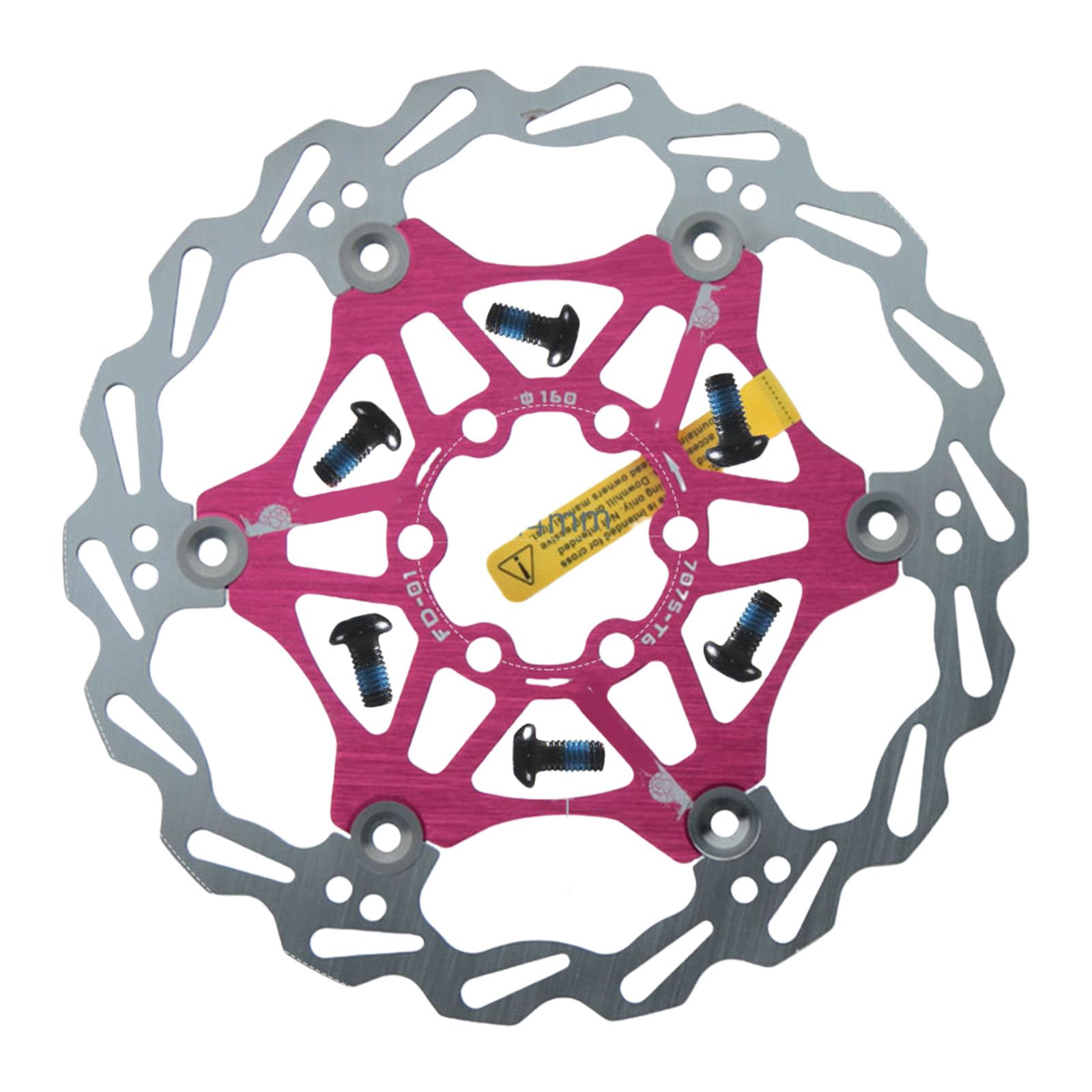 CAZSTYK Weight Heat Dissipation Bike Brake Disc Road Hydraulic Brakes Rotor for Enhancing Braking Efficiency Durability Floating Disc Brake Rotor