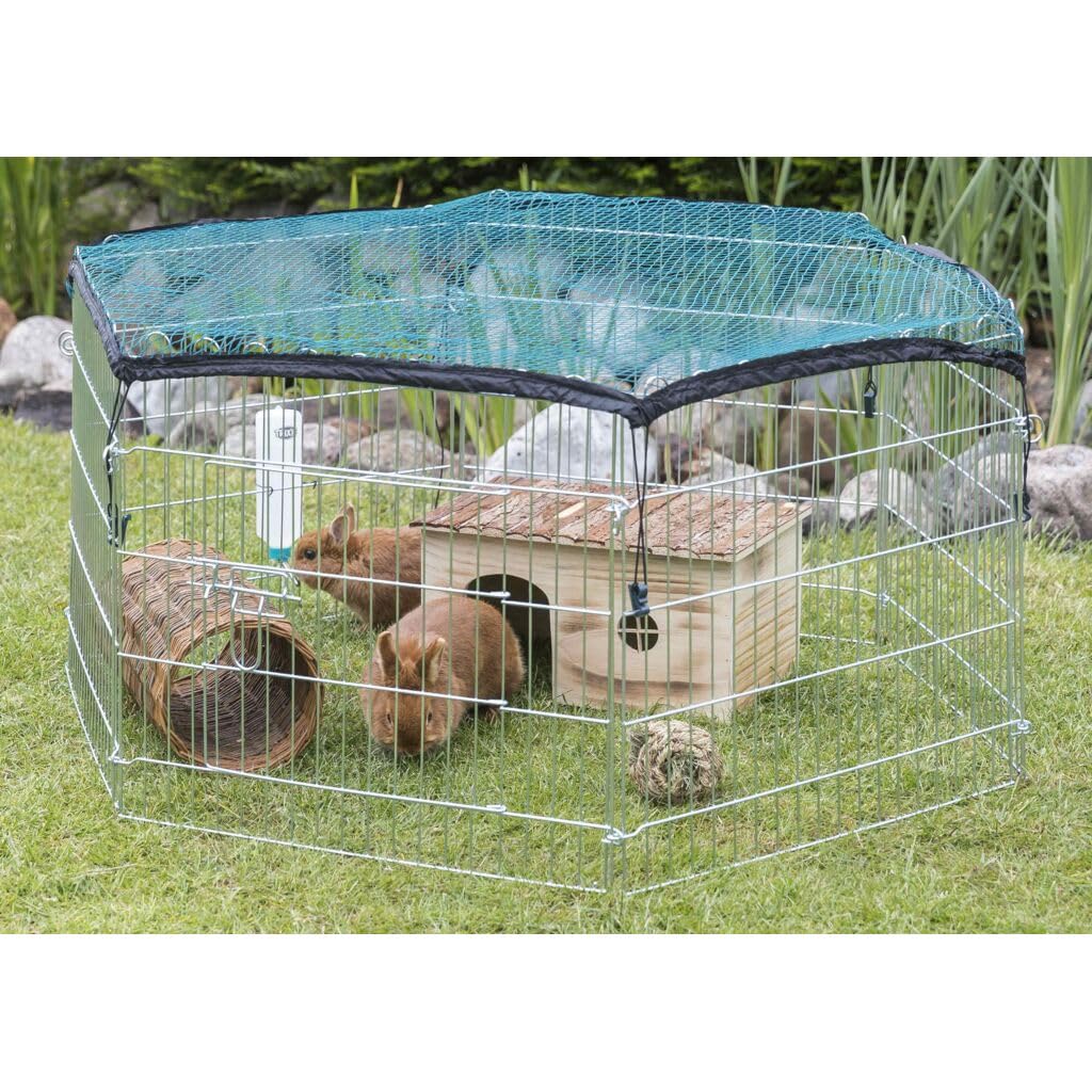 TRIXIE 6250 natura Freilaufgehege, verzinkt, ø 126 × 58 cm