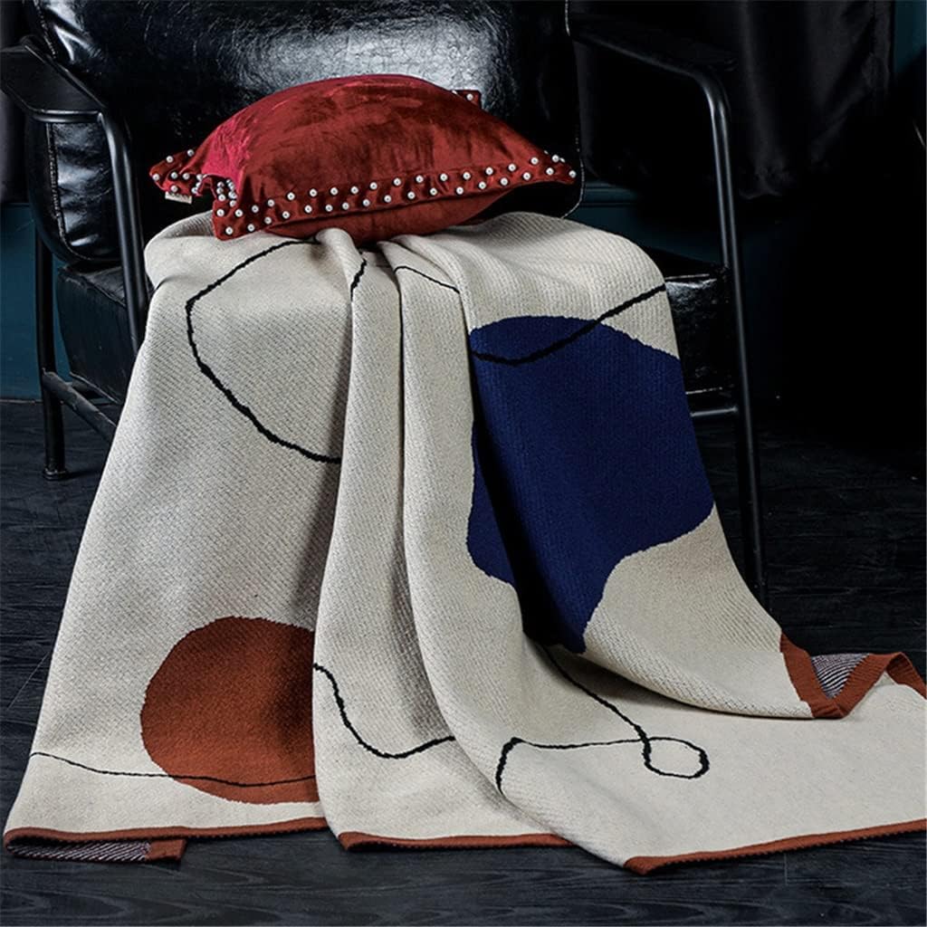 Wool Sofa Blanket Quilt Spring and Autumn Knitted Nap Office