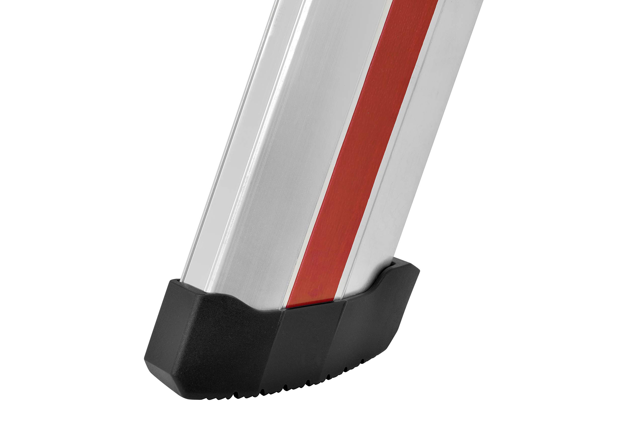 Hymer Stufenanlegeleiter 5 Stufen (breite Stufen, große Leiterschuhe, D-Holm Konzept, Arbeitshöhe ca. 1,95 m) 601205