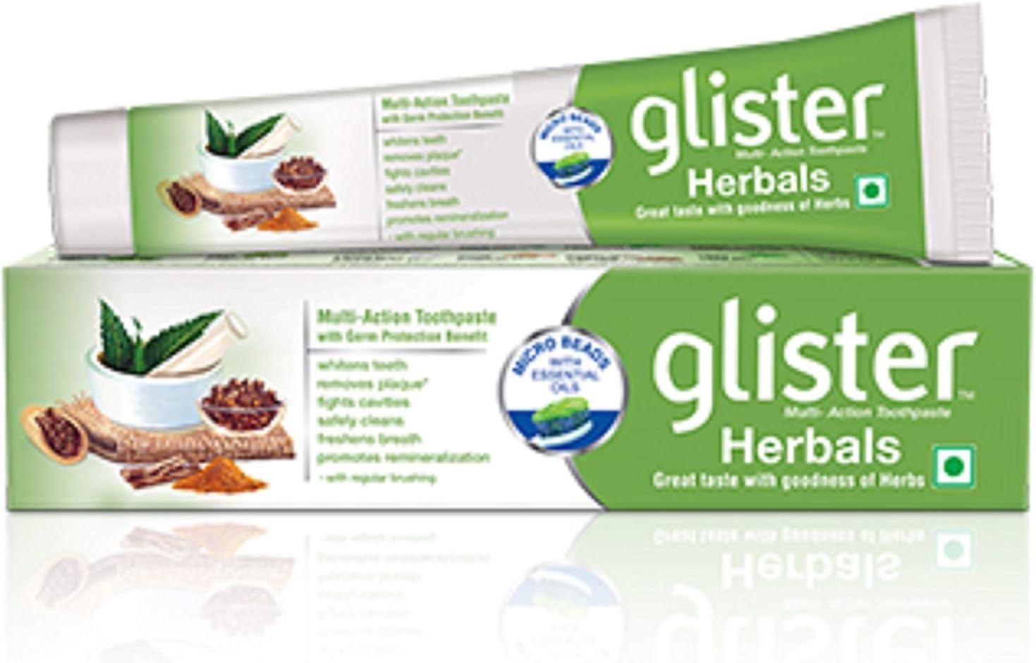 GLISTER Multi- Action Toothpaste Herbals (190 gms)