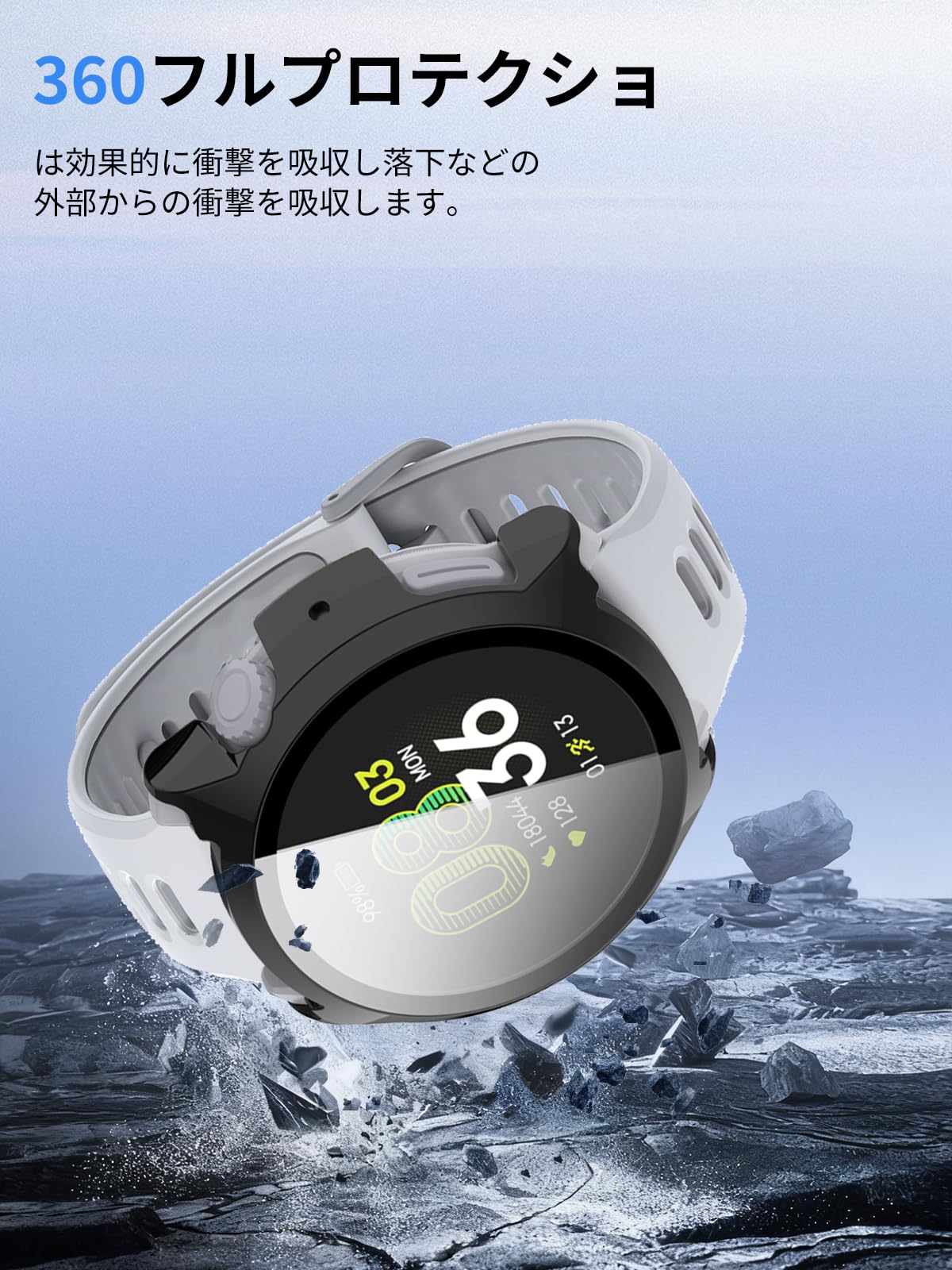 Amazon.co.jp: For COROS PACE 4 用 ケース YAJOJO 保護 ガラス 