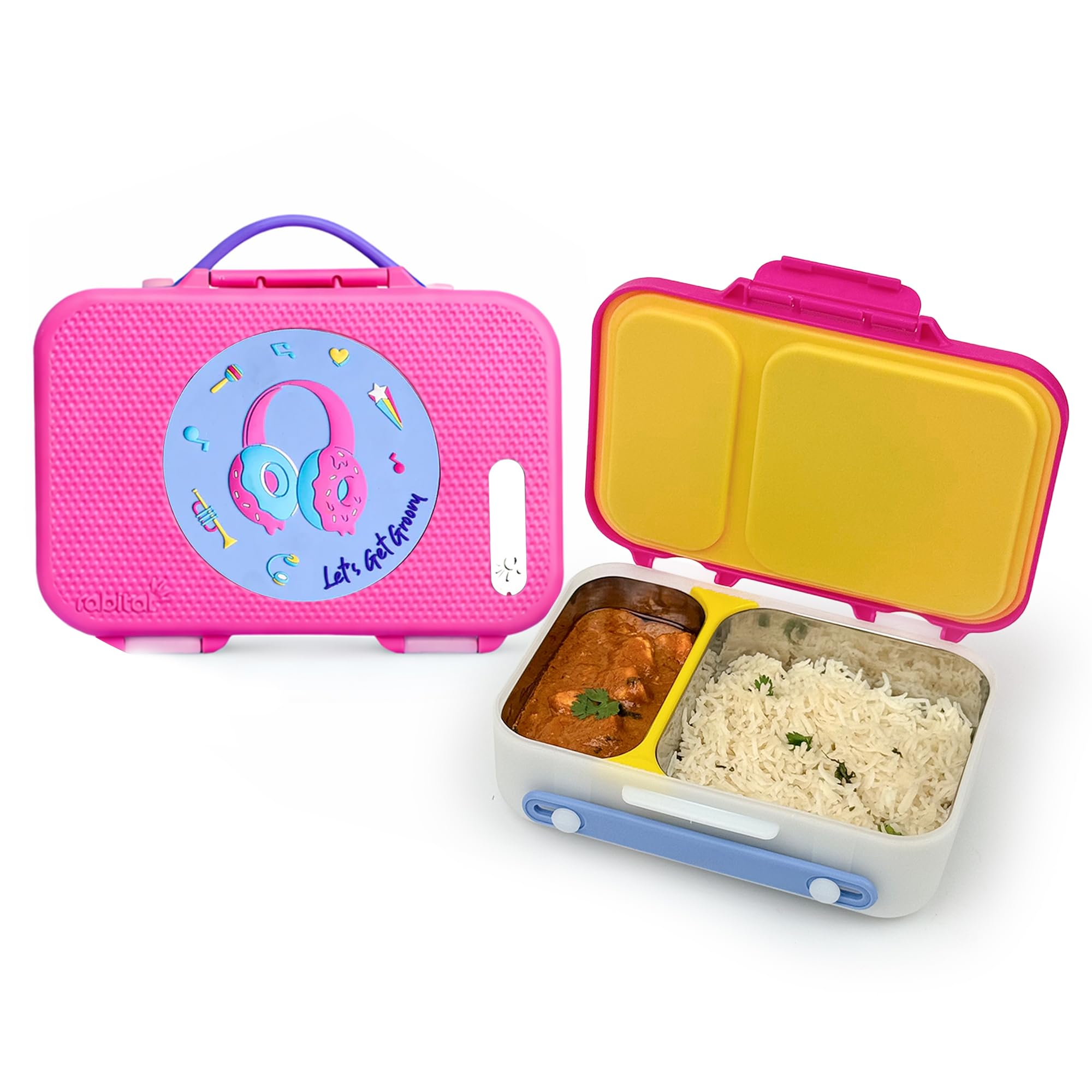 rabitat Munchbee Pro Lunch Box - Stainless Steel -20