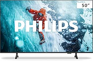 PHILIPS Smart TV, 50" 4K, 50PUG7300, Comando de Voz, Bluetooth, HDR, Dolby Atmos, HDMI, USB, Wi-Fi