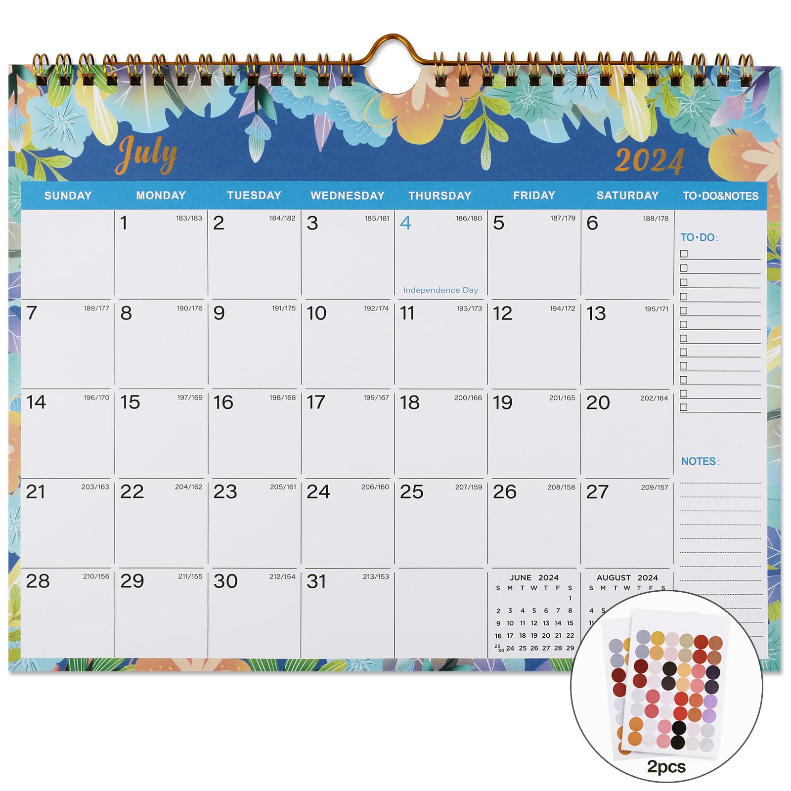 amazon-com-lbylyhxc-2024-2025-calendar-includes-july-2024-to-december-2025-18-monthly-wall-calendar-2024-2025-11-x-8-5-inches-thick-paper-with-julian-dates-and-block-for-new-year-and-christmas-presents-2024-2025-wall-calendar-flower-office-products