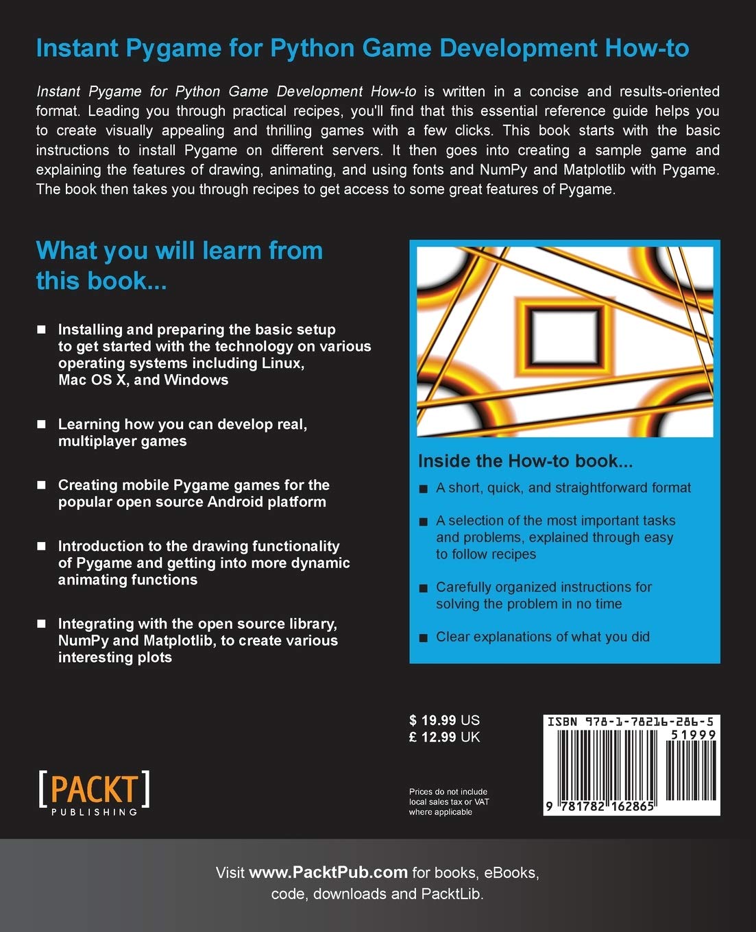 Instant Pygame for Python Game Development How-to : Idris, Ivan: Amazon.in:  Books