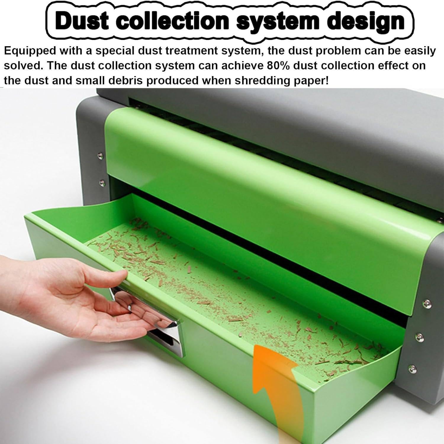 Máquina trituradora de cartón, máquina de corte de cartón para papel usado, corte de cojín de papel corrugado, trituración eficiente para eliminación de material de embalaje