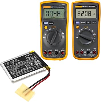 Cameron Sino Battery for Fluke 15B, 17B PNFluke HJ603040PL 650mAh / 2.41Wh