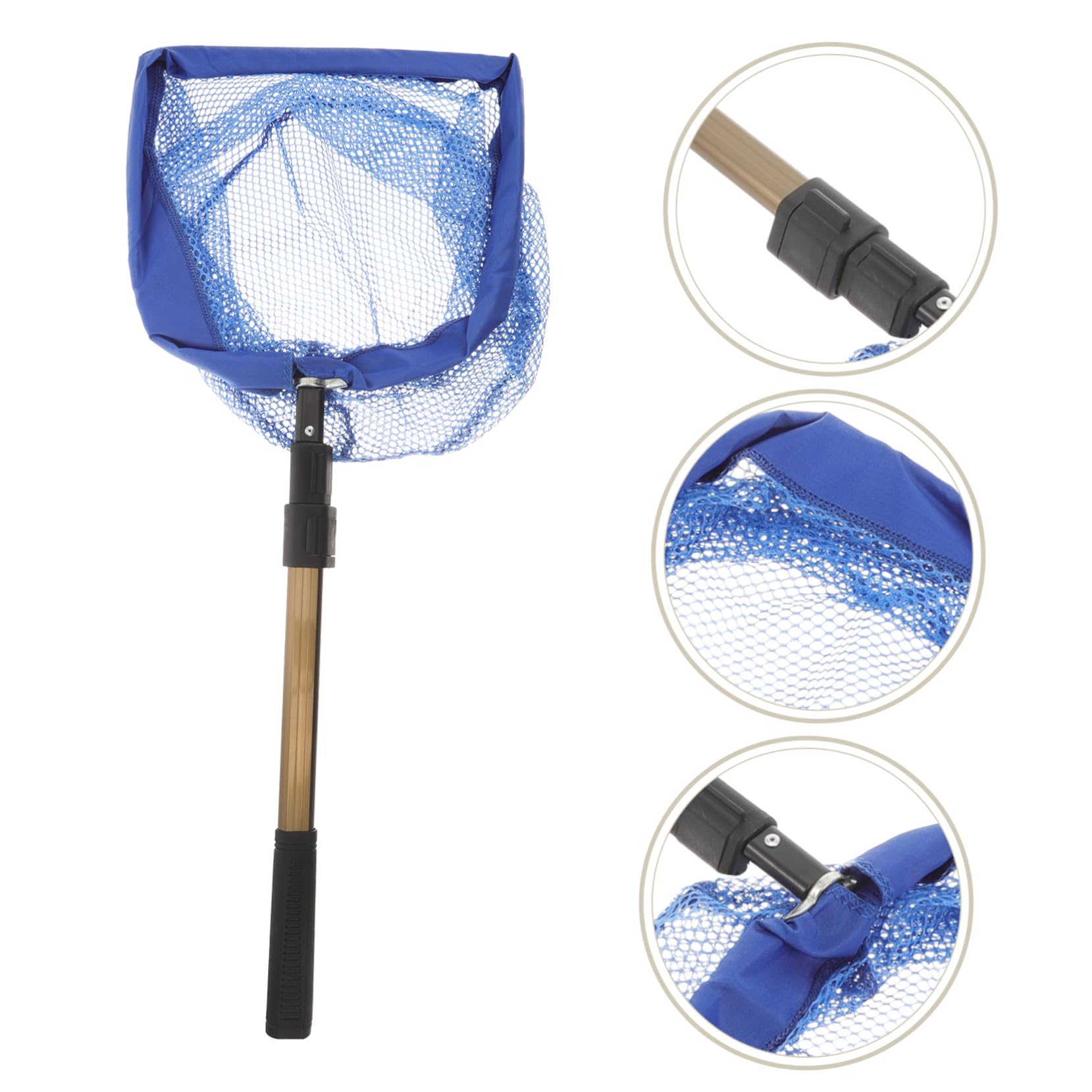 Gatuida Raccoglitore Portatile per Palline Pong con Manico Telescopico Rete Resistente e Spaziosa per Raccolta Facile all e Allenamento Professionale