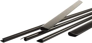 Pavo Dorsini Per Rilegatura A4 - 6 Mm Per 20-45 Fogli - Confezione Da 25 Pezzi - Nero - Foto 2