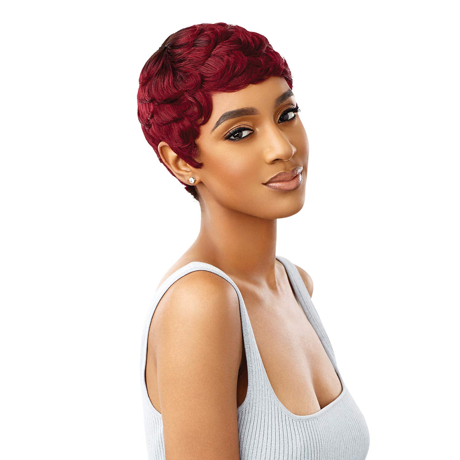 Outre Human Hair Premium Duby Wig Pre-Bumped HH-Scottie (DR425)