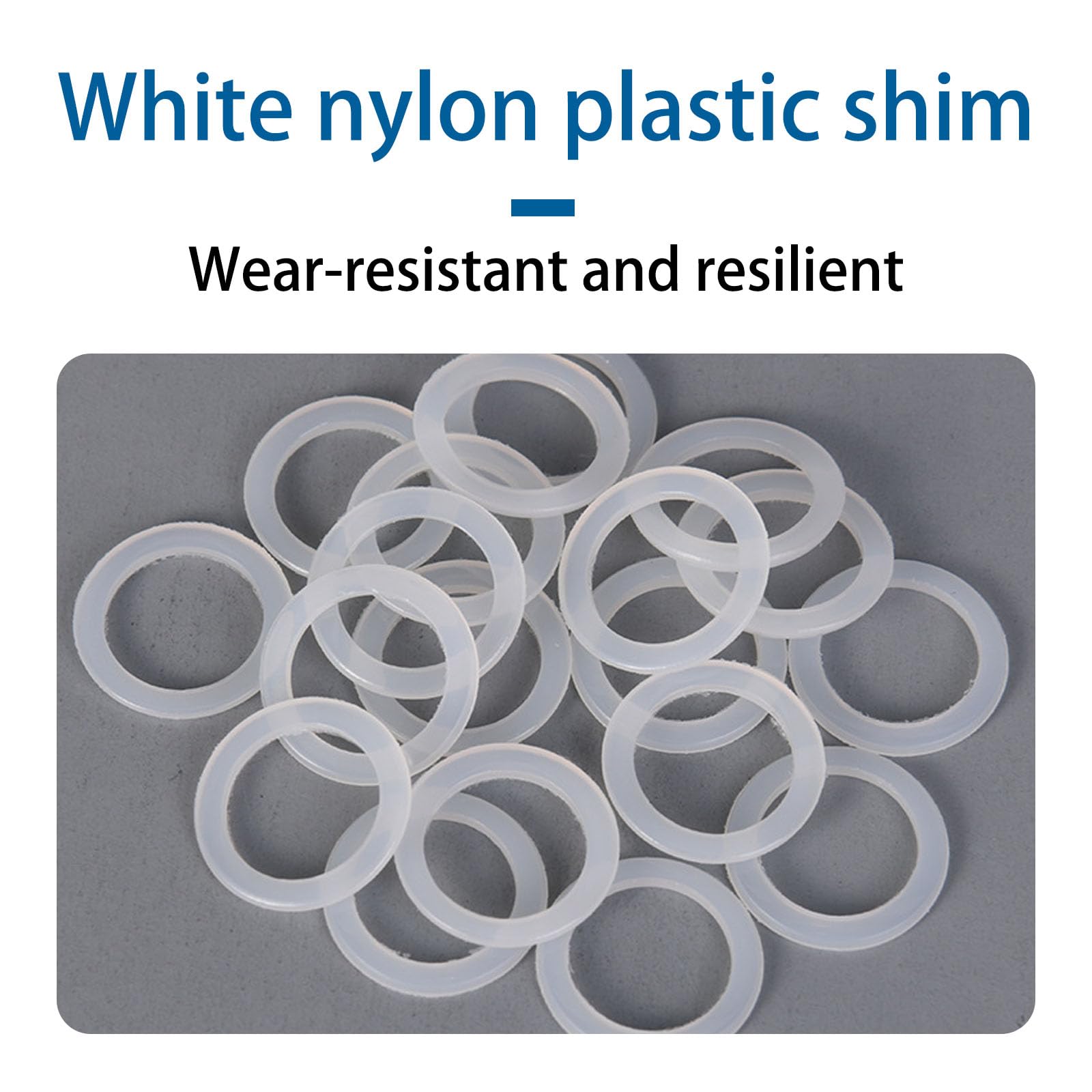 Arandela de goma, juntas tóricas de silicona, sello duradero, resistente al calor, resistente al agua para reparación de grifos y tuberías 2000pcs OD_24mm*ID_12mm