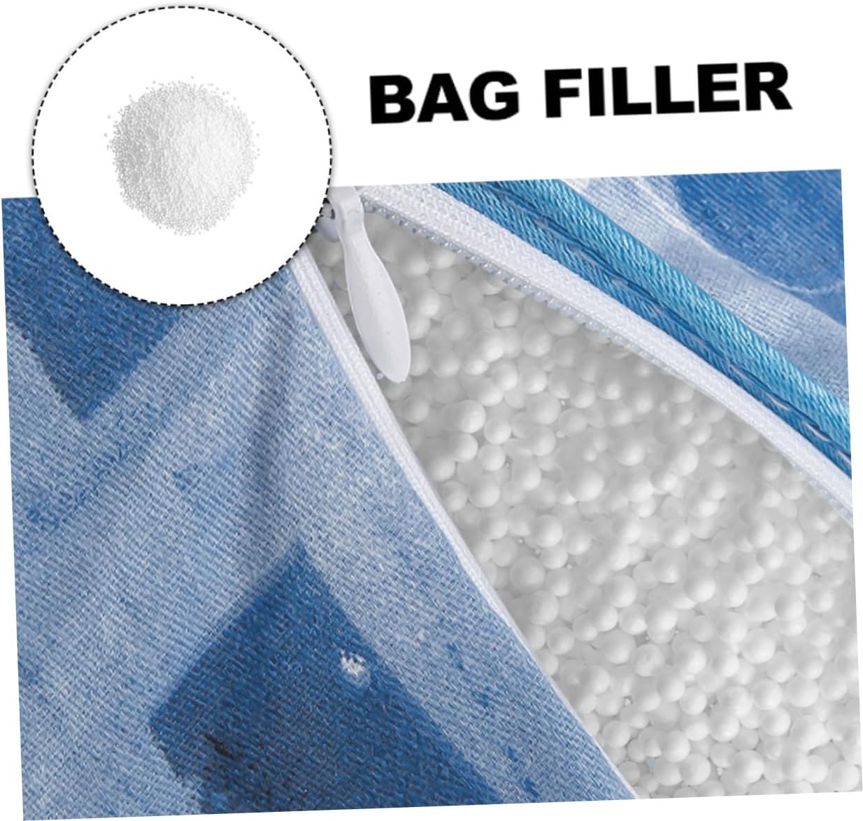 Foam Filler Particles for Bean Bag Couch Filler Pillow Bean Bag Refill Beads Sofa Couch Foam Chair Filling