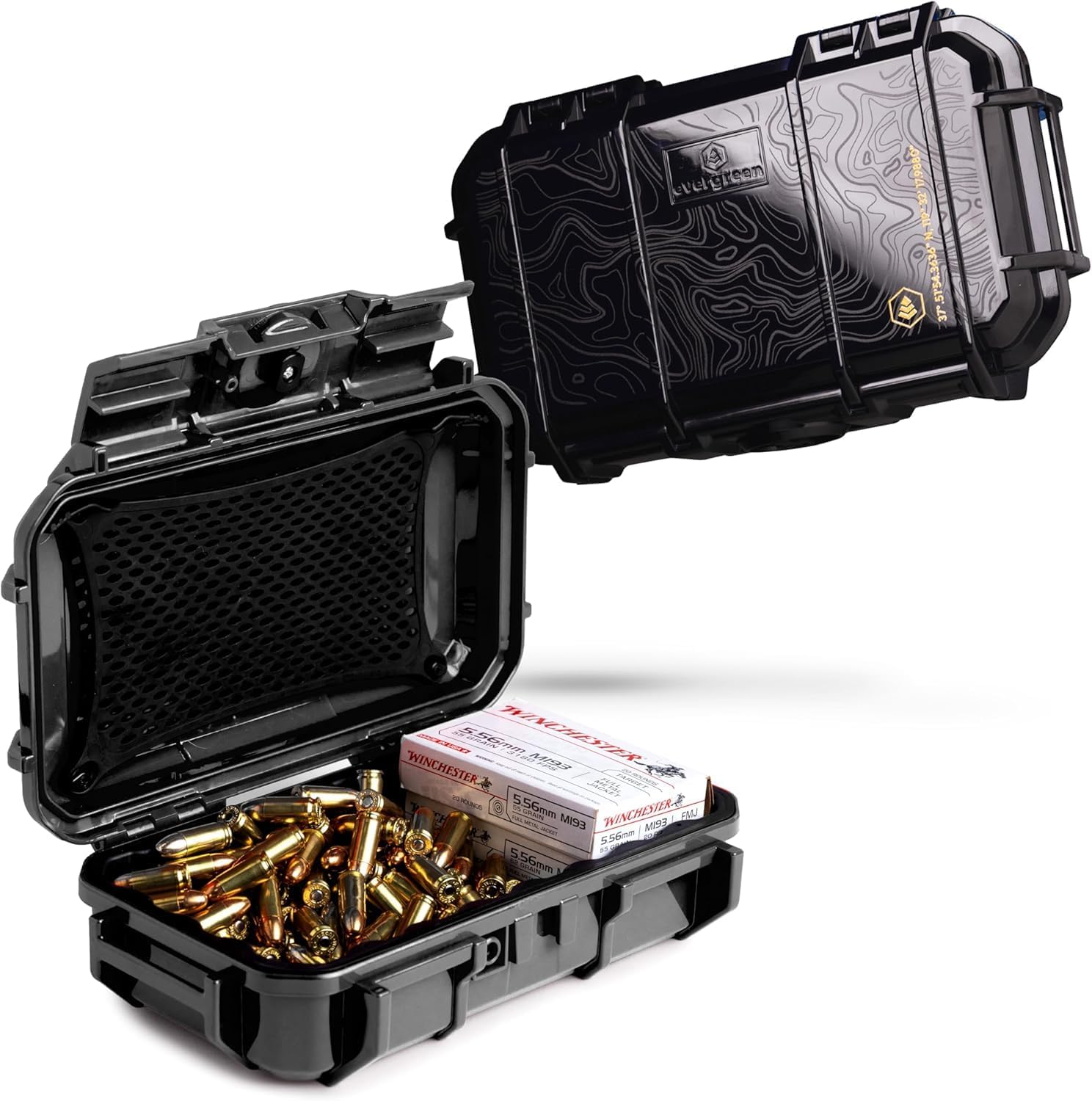 Evergreen Ammo Cans .22 – 9mm – Lockable USA Made