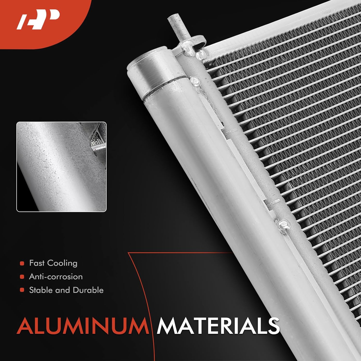 A-Premium Air Conditioning A/C Condenser Compatible with Toyota RAV4 2013-2018, Replace# 884600R030, 8846042110