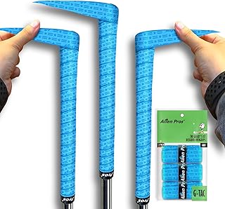 ALIEN PROS Golf Grip Wrapping Tapes - The Game-Changing Golf Club Grip Solution – Refresh Your Grip in Under a Minute (3-Pack Stars Blue)
