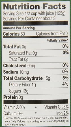 Native Forest Organic Crushed Pineapple - Crushed Pineapple Canned, Canned Pineapple Crushed, Canned Fruit, Pineapple Juice - 14 Ounce (Pack of 6)