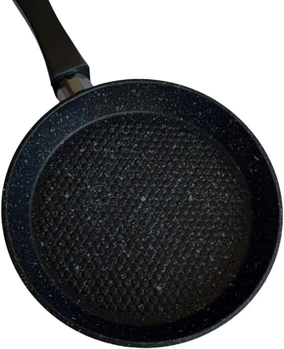 Busstier Mini Granite Sauce Pan, Far Eastern Omelette and Sauce Preparation Pan, Stylish Baking Pan (Oval) with Non-stick and Durable Surface