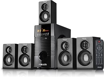 Mikado MD-856 5+1 Usb+SD+FM Supported Multimedia Bluetooth Speaker