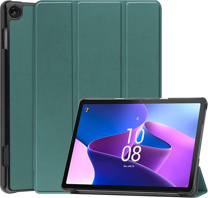 [3rd Gen, 2022 Release] YRH for Lenovo Tab M10 Case 10.1 inch,Leather Folio Tablet Cover with